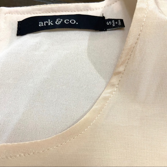 Ark & Co studded ivory & gold studded dress - S - Picture 8 of 9